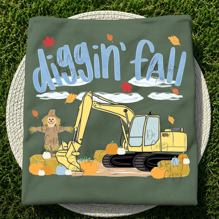 Diggin’ Fall DTF Transfer