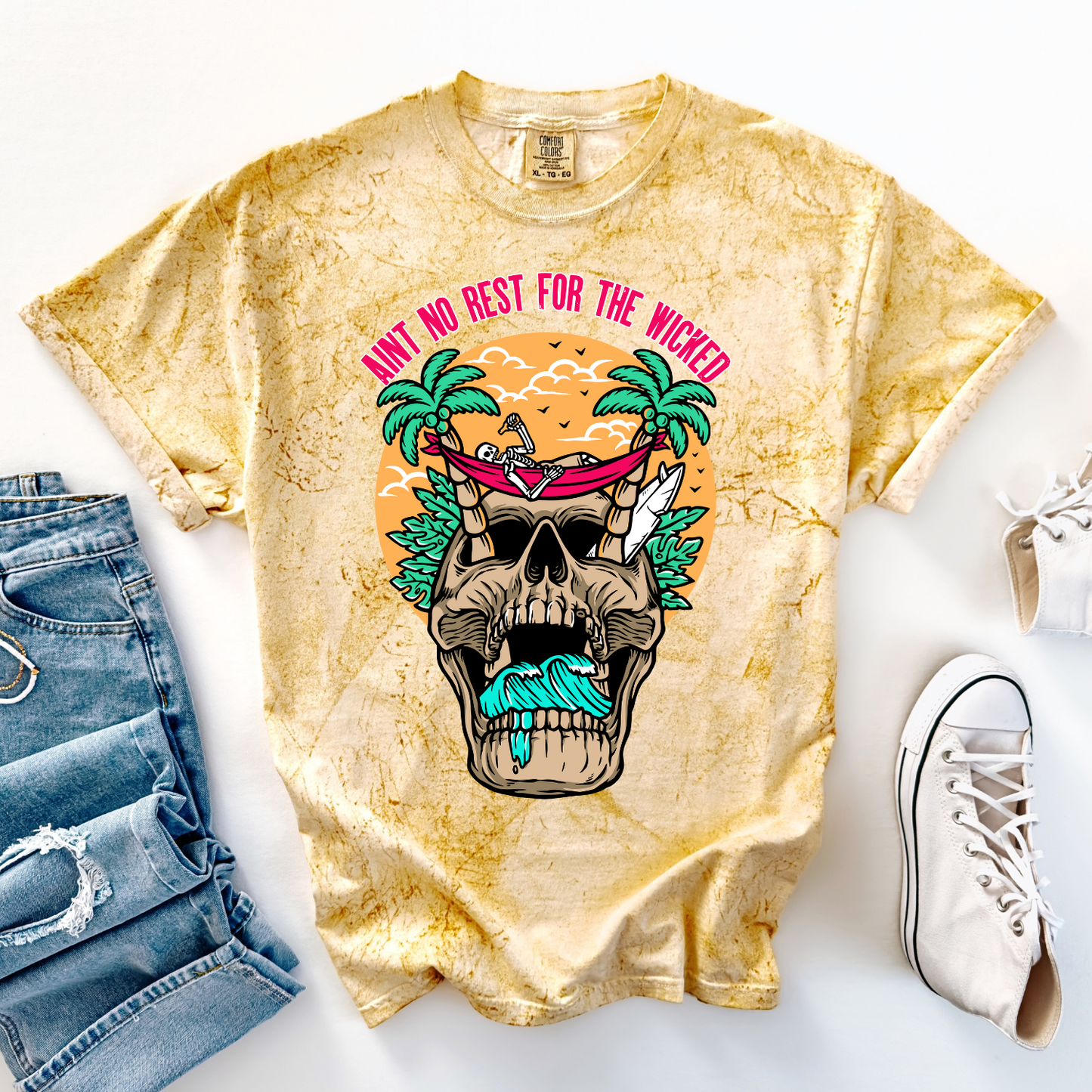 Ain't No Rest For The Wicked DTF Transfer