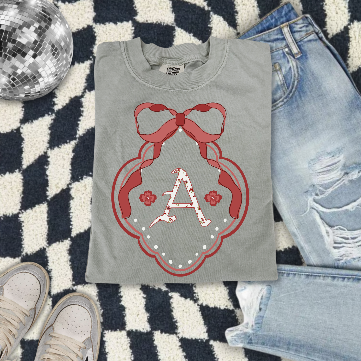 Grand Millennial Frame Aggies DTF Transfer