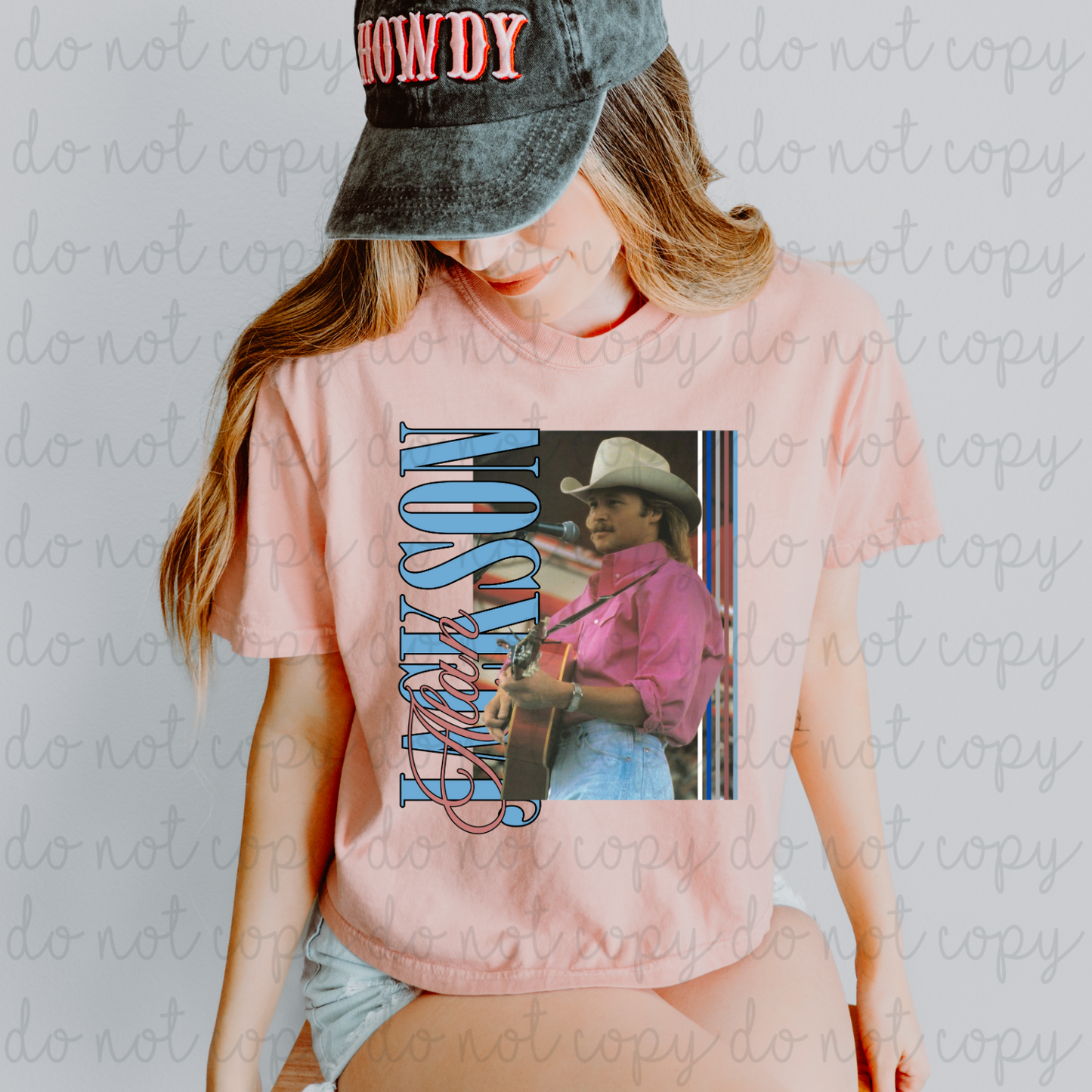 Alan Jackson DTF Transfers