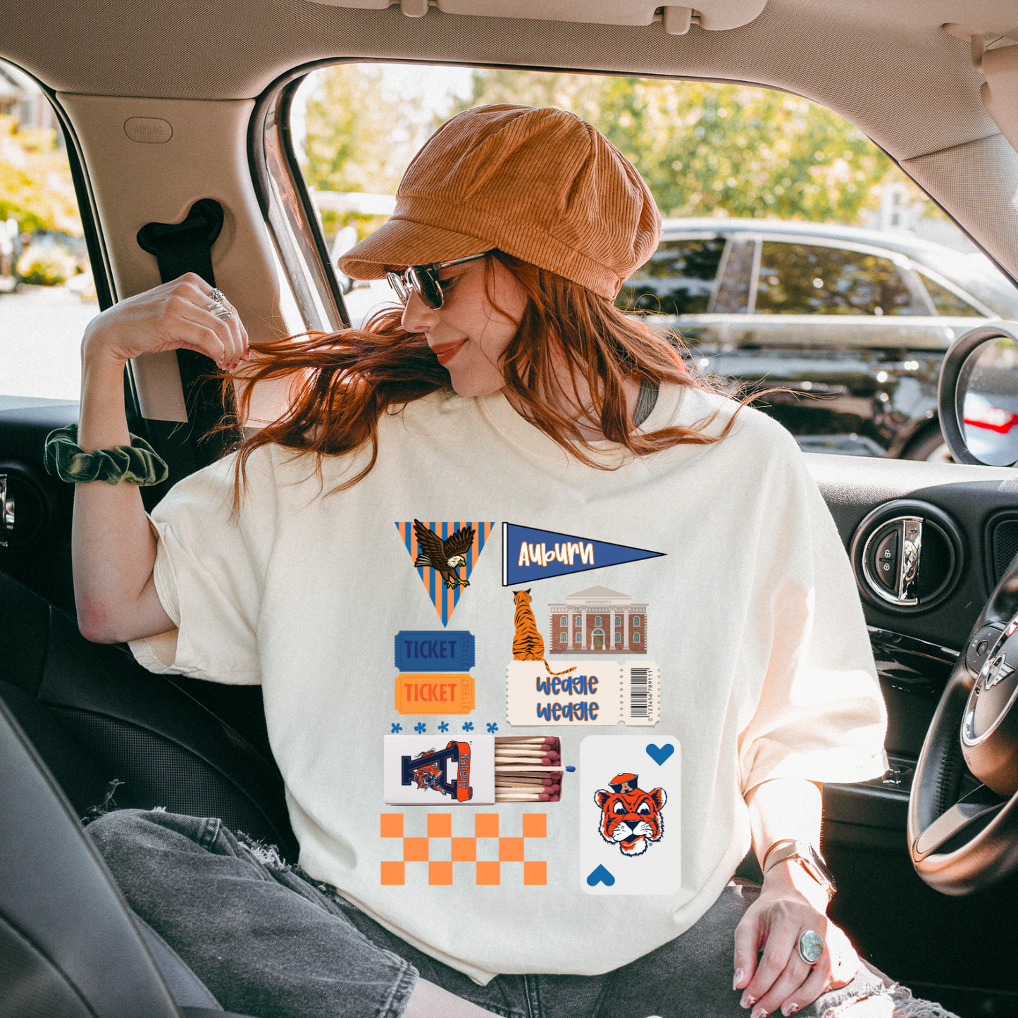 Auburn Matchbox DTF Transfers