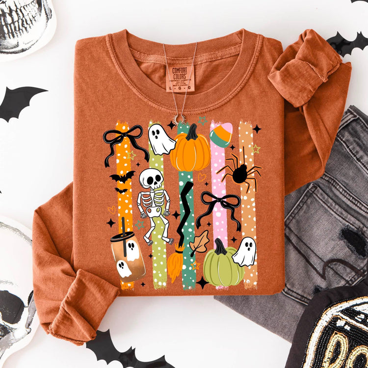 Trendy Whimsical Halloween DTF Transfer