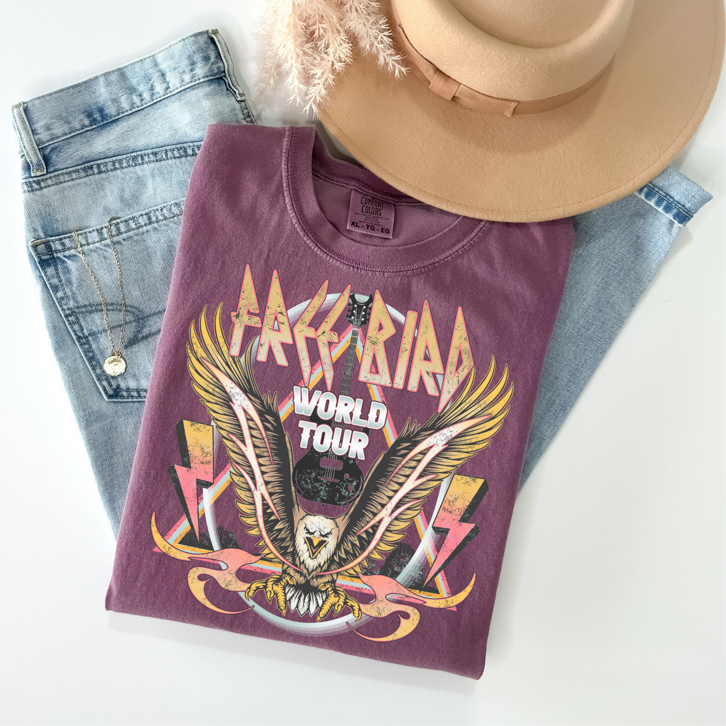 Free Bird World Tour DTF Transfer