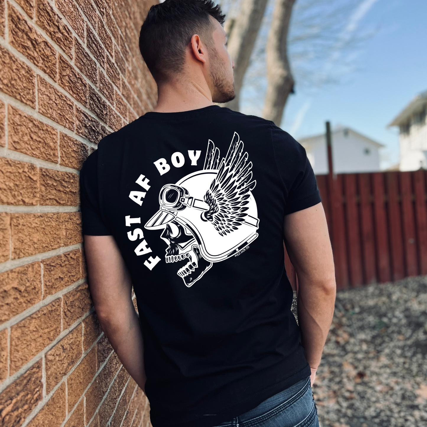 Fast AF Boiiii Racing DTF Transfer