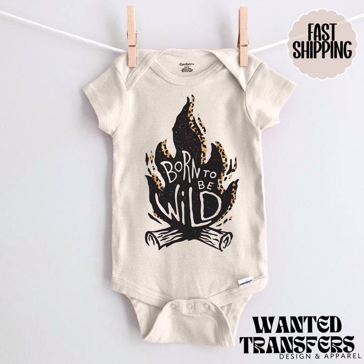 Born To Be Wild DTF Transfer