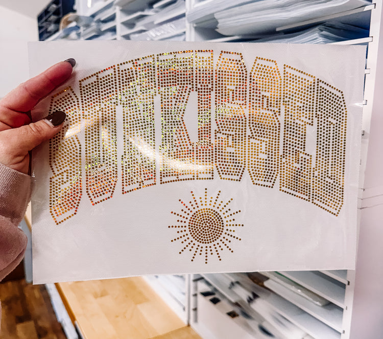 Sunkissed Spangle Transfer