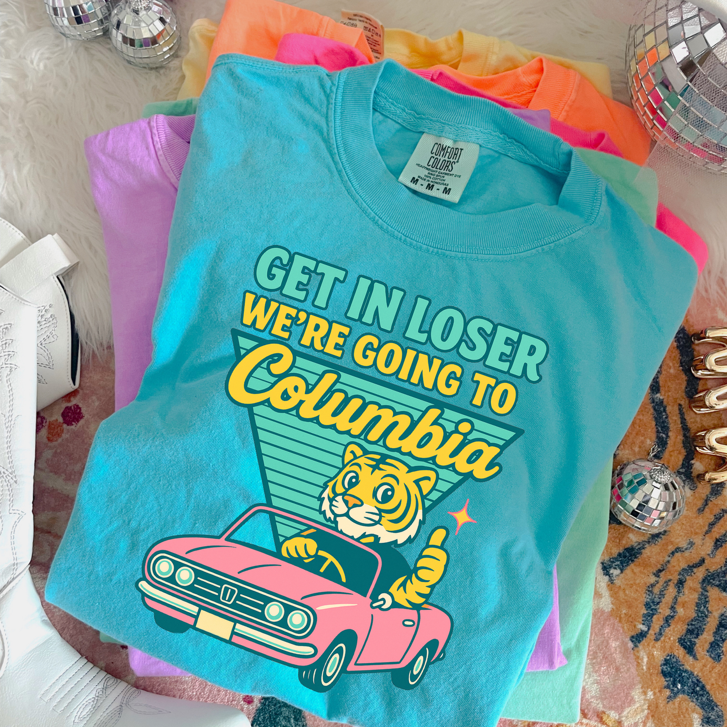 We're Going To Columbia DTF Transfer