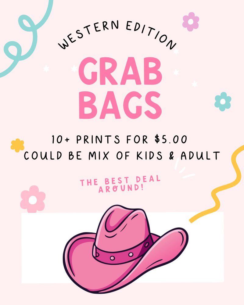 Western Mystery Grab Bags DTF