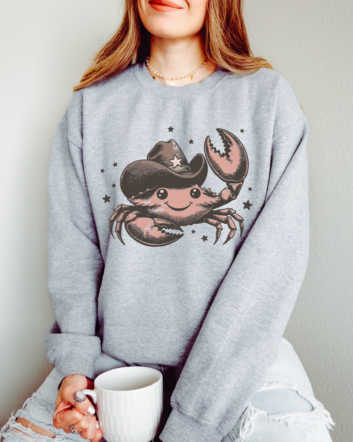 Cowboy Crab DTF Transfer