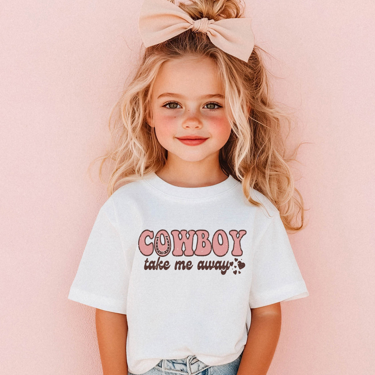 Cowboy Take Me Away DTF Transfer