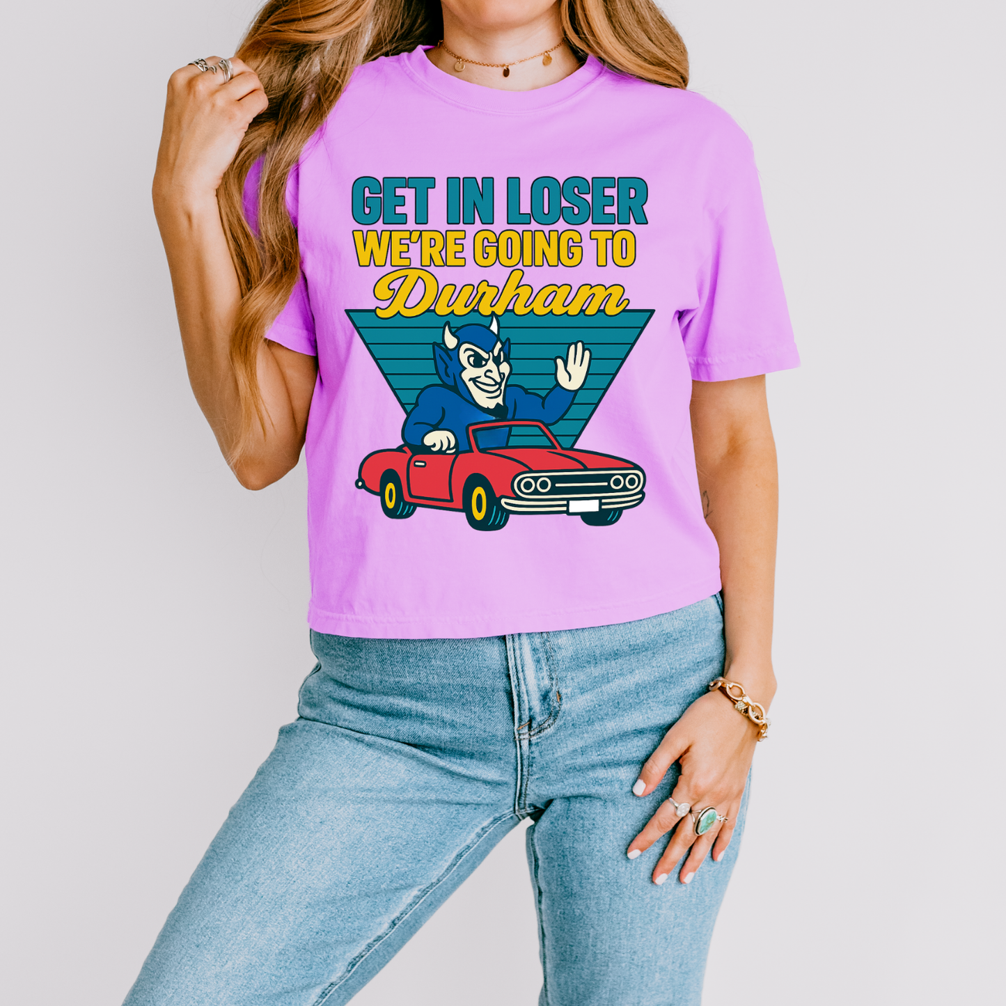 We're Going To Durham DTF Transfer