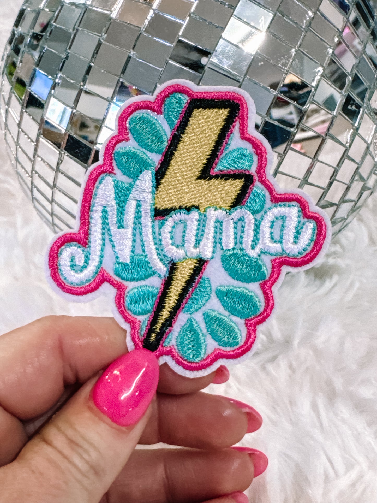 Neon Mama Western Hat/Pocket Patch