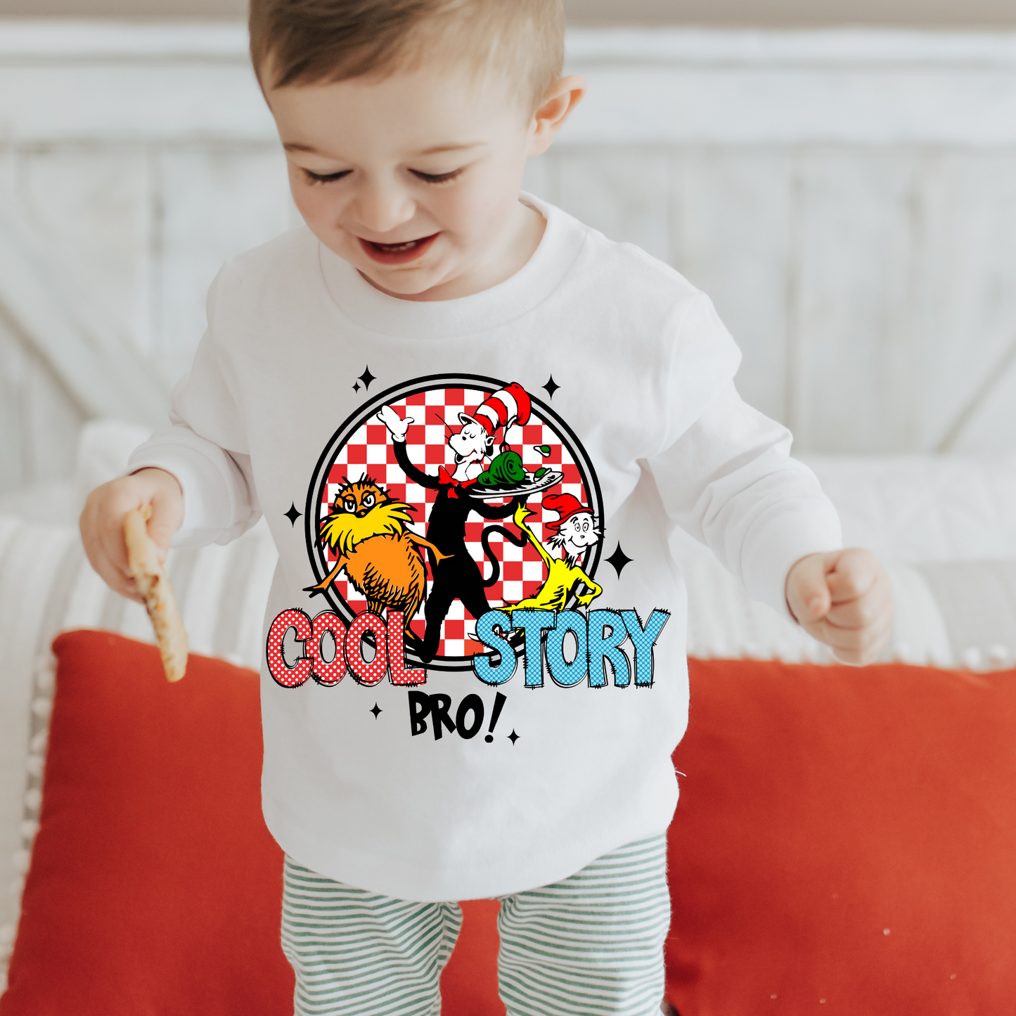 Cool Story Bro (Read Across America) DTF Transfer