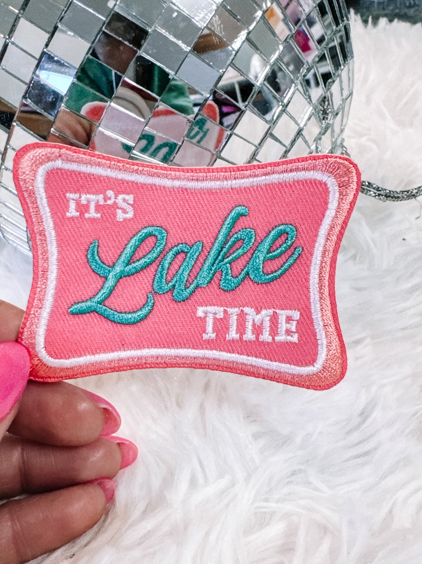 It’s Lake Time Hat/Pocket Patch