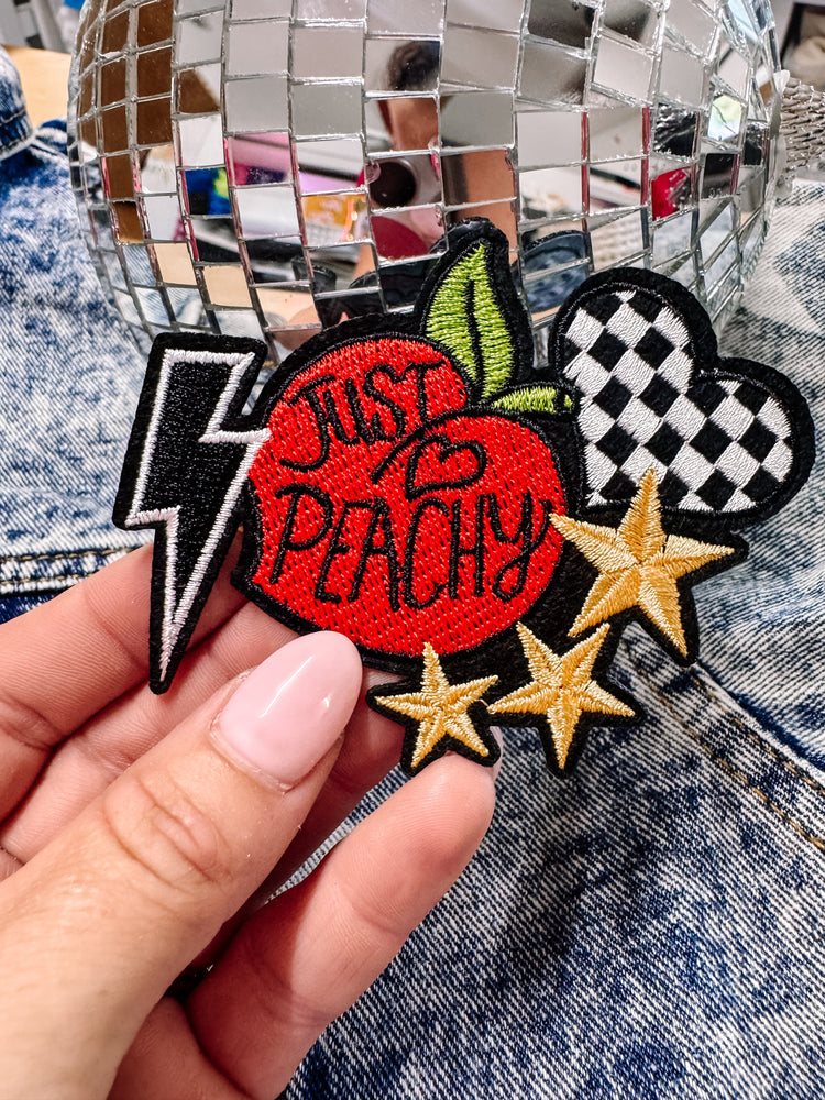Just Peachy Western Hat/Jacket Patch