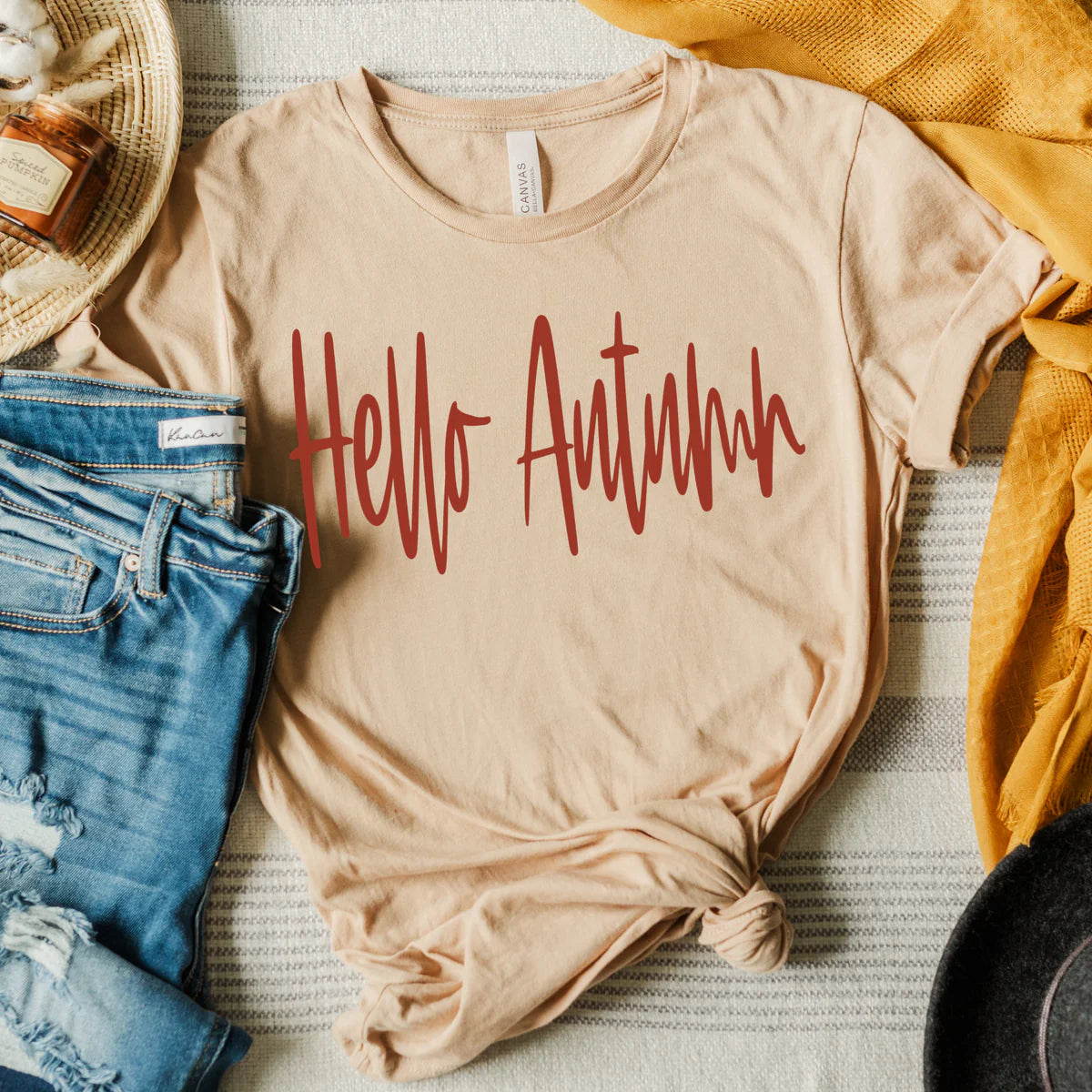 Hello Autumn Fall DTF Transfer