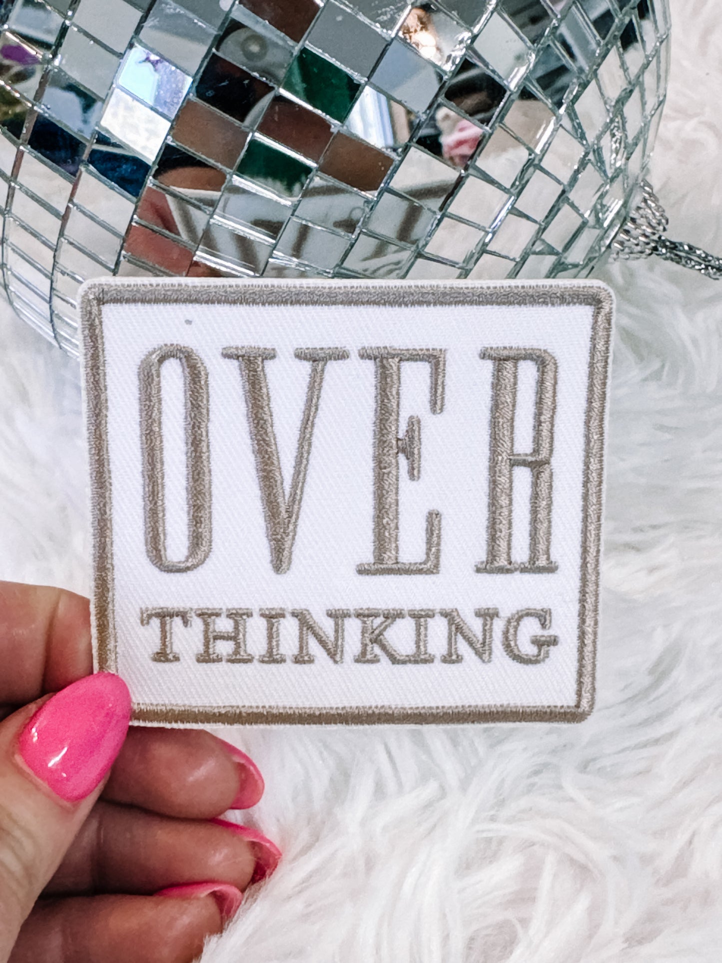 Over Thinking Hat/Pocket Patch