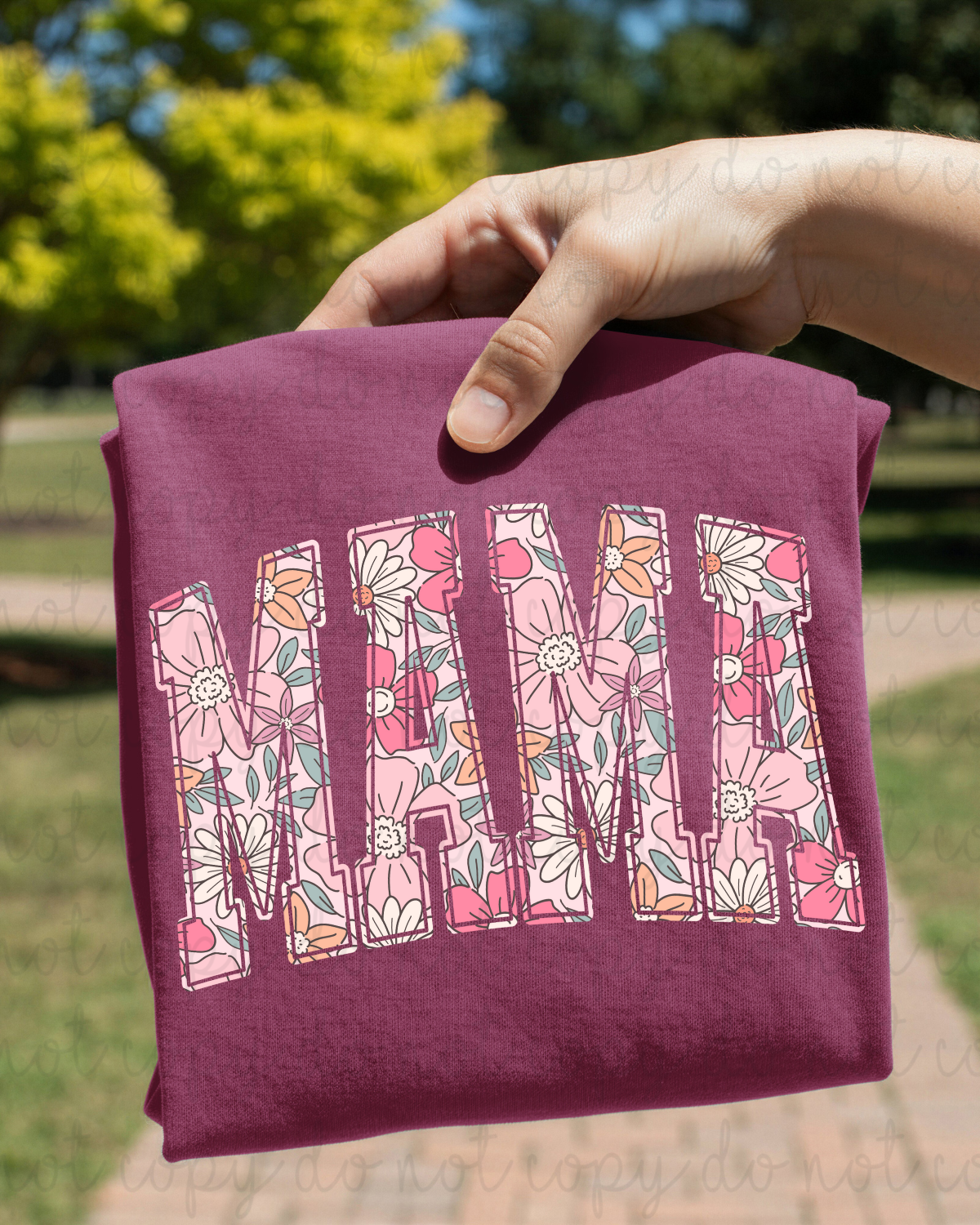 Floral Mama DTF Transfer