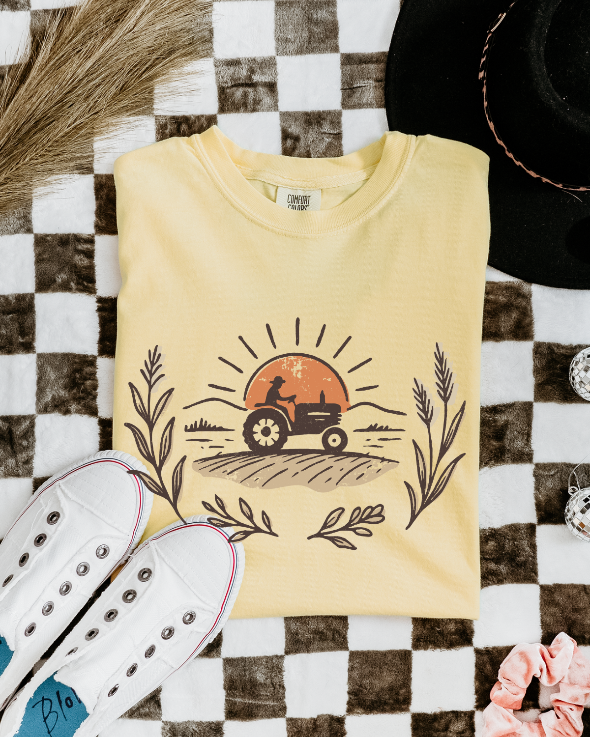 Farmer On The Field DTF Transfer