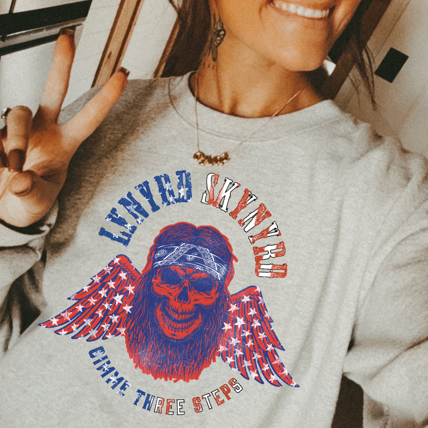 Gimme Three Steps DTF Transfer