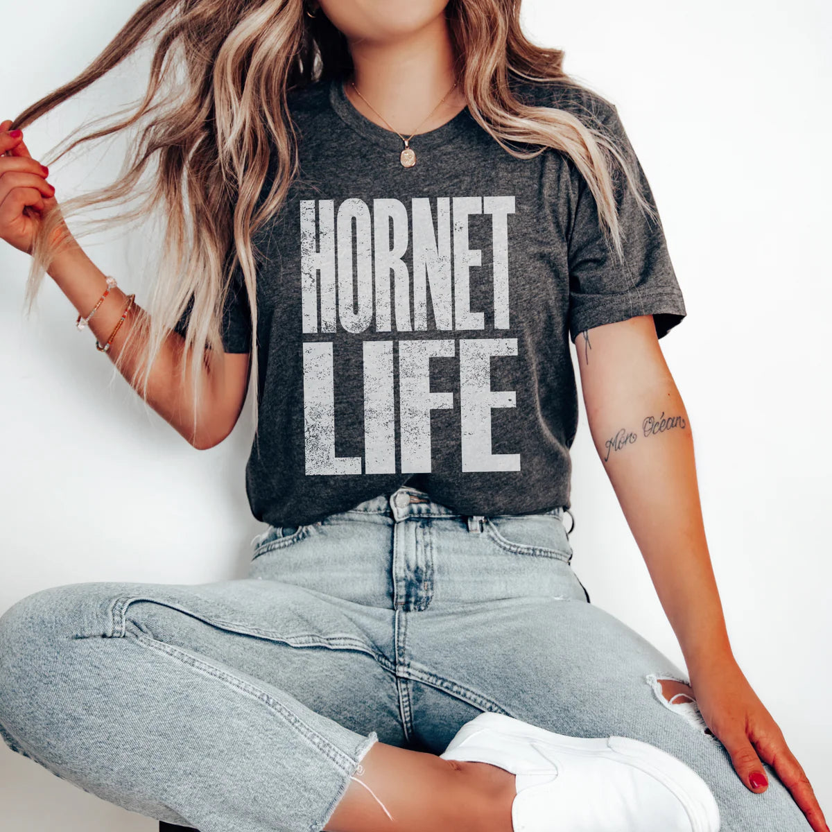 Distressed Hornet Life DTF Transfers