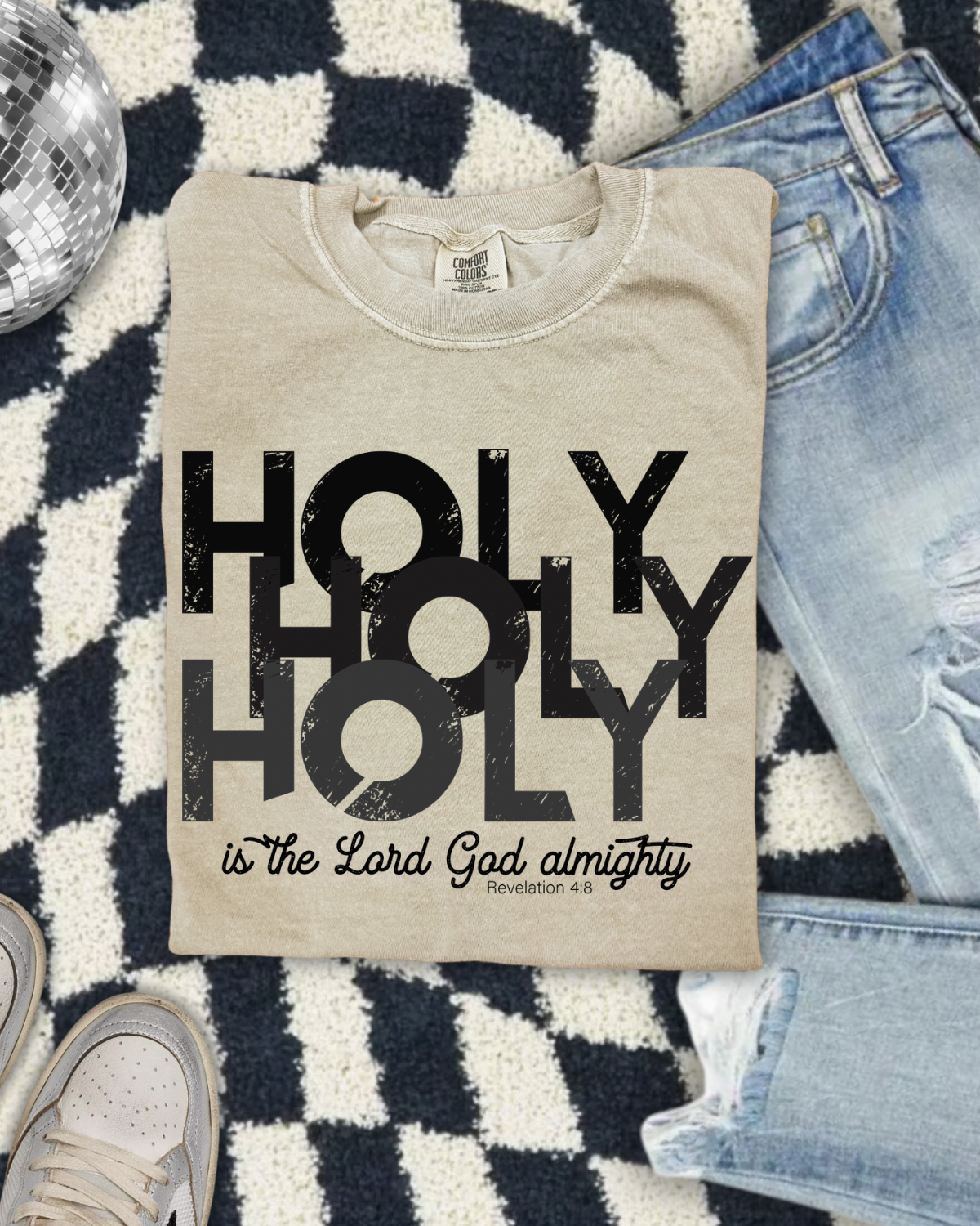 Holy Holy Holy DTF Transfer