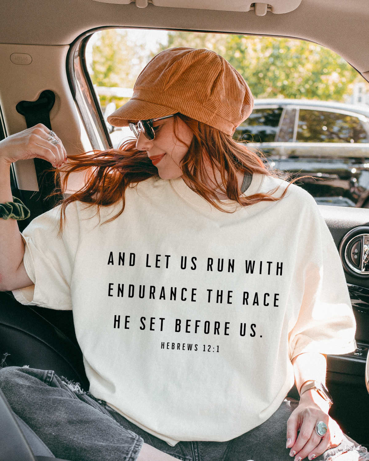 Hebrews 12:1 DTF Transfer