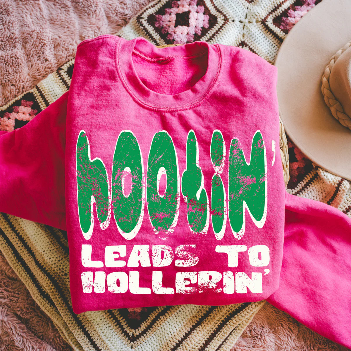 Hootin' Leads to Hollerin' Western DTF Transfer
