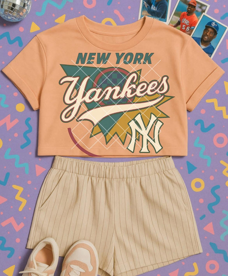 Vintage Yankees DTF Transfer
