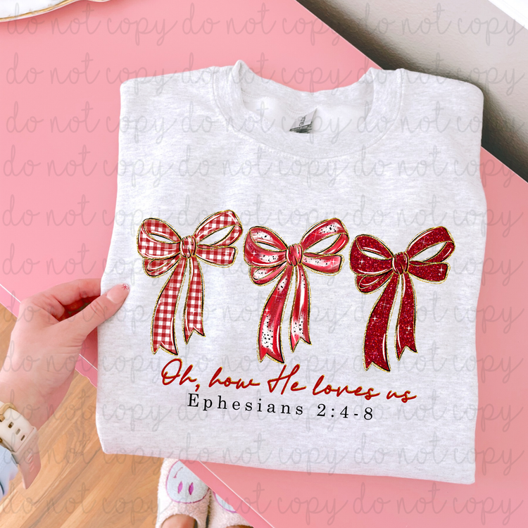 How He Loves Me DTF Transfer