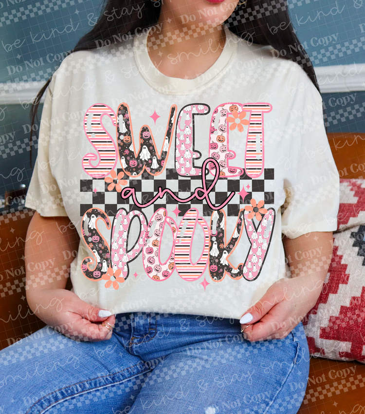 Sweet And Spooky DTF Transfer