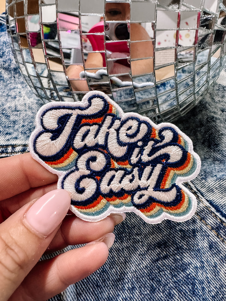 Take it Easy Hat/Jacket Patch