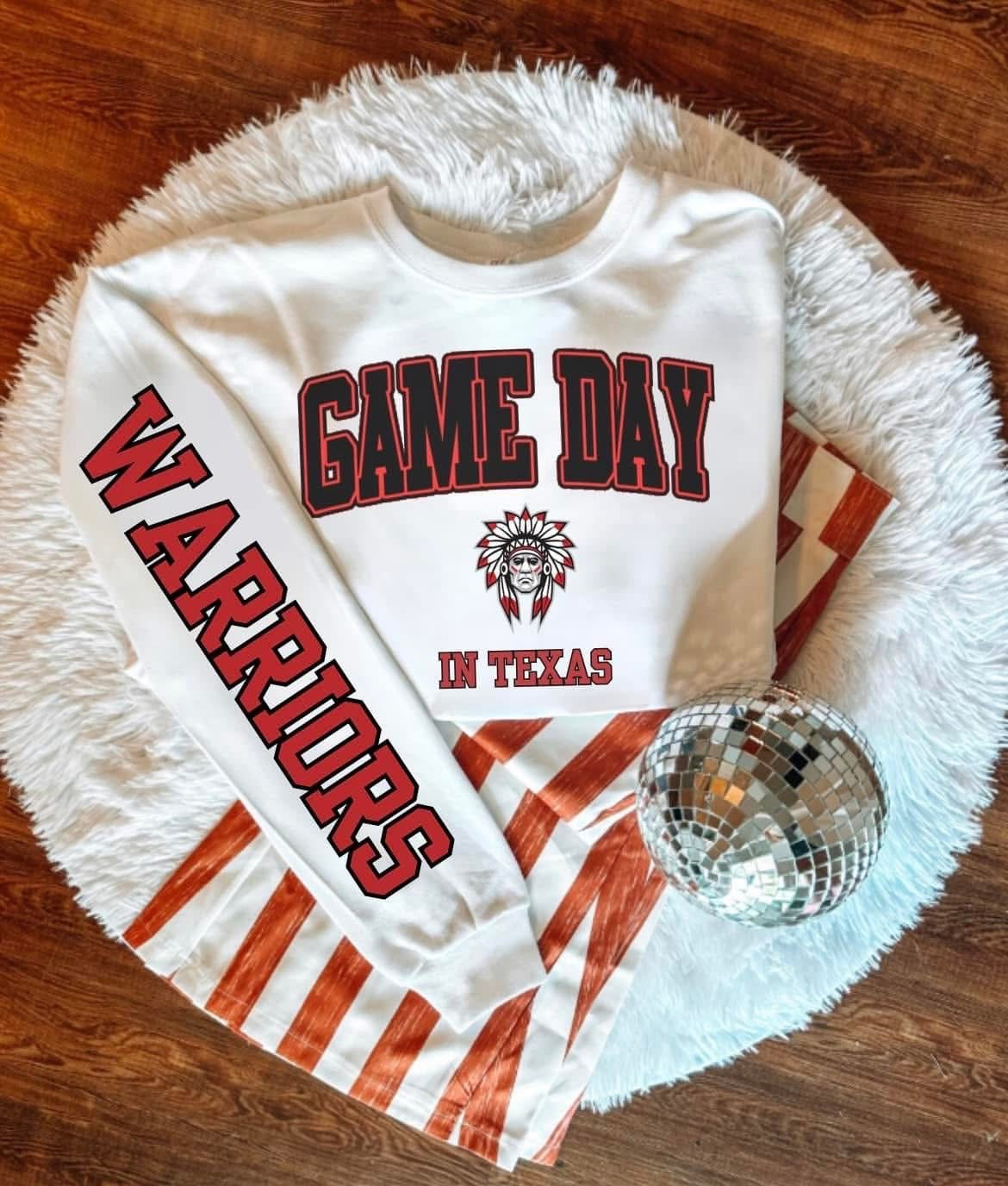 Game Day in Texas with Sleeve DTF Transfer