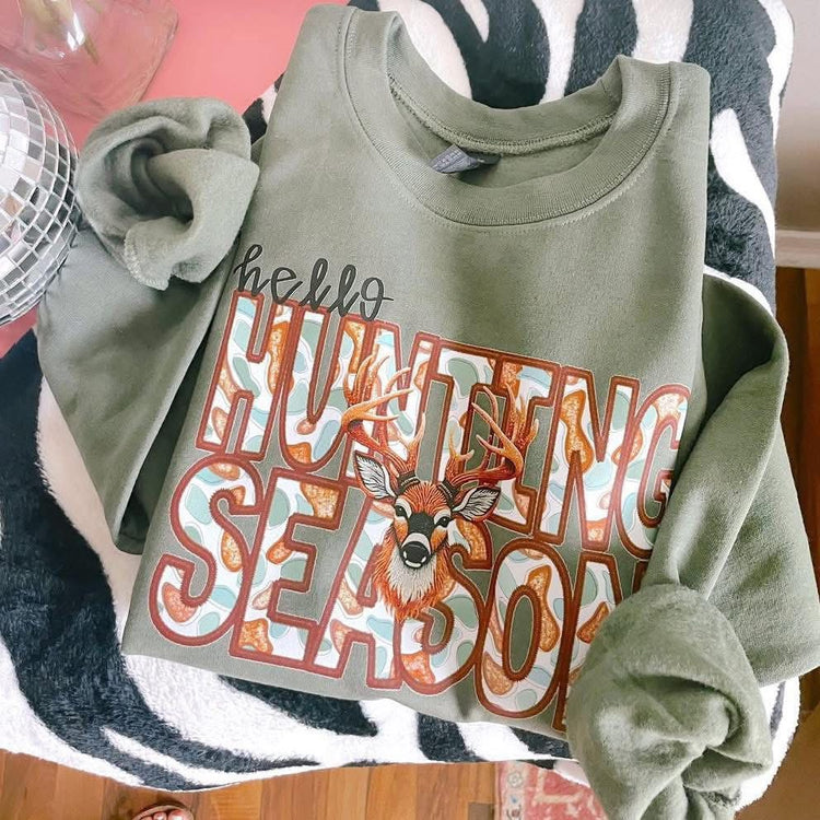 Hello Hunting Season DTF Transfer