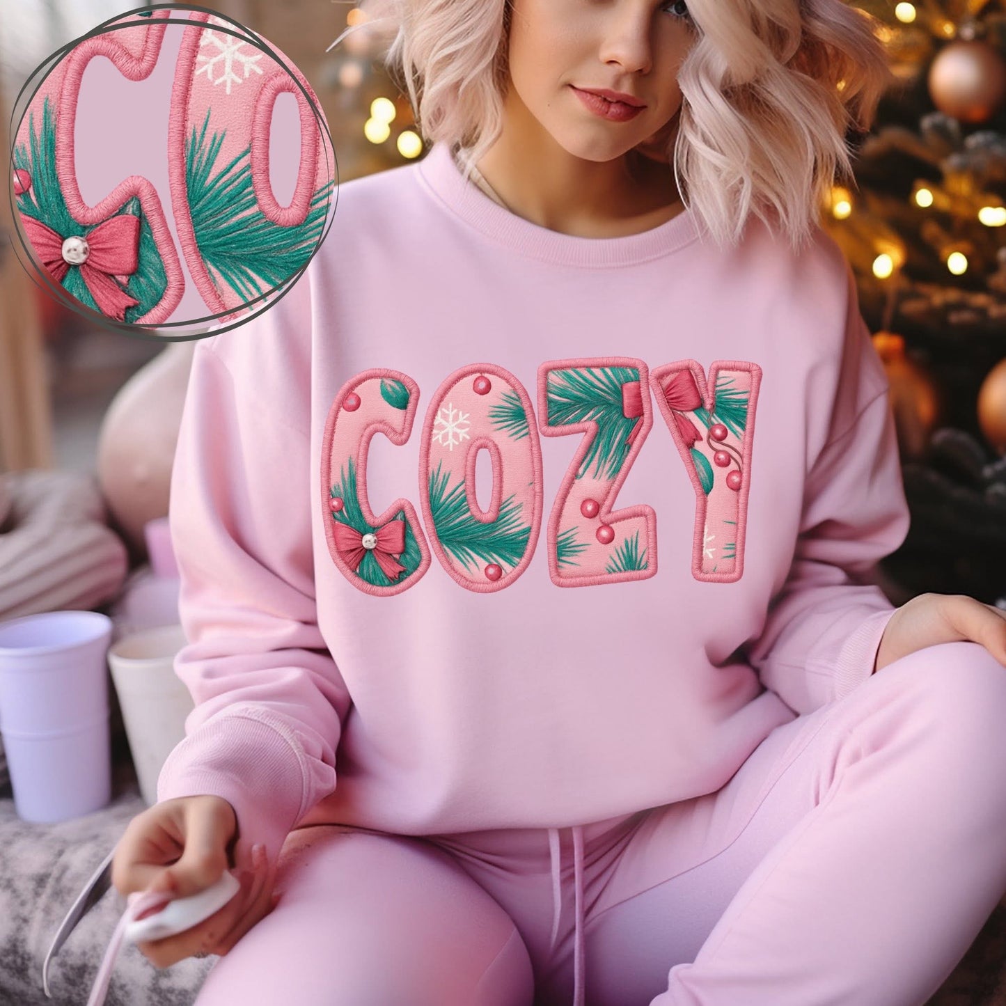 Faux Yarn Cozy DTF Transfer