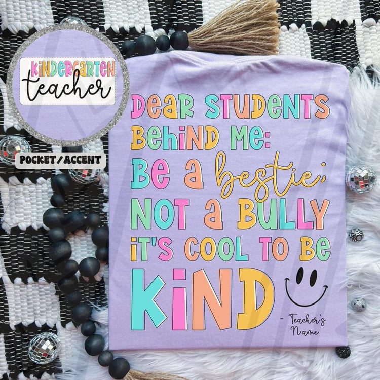 Kindergarten Teacher DTF Transfer