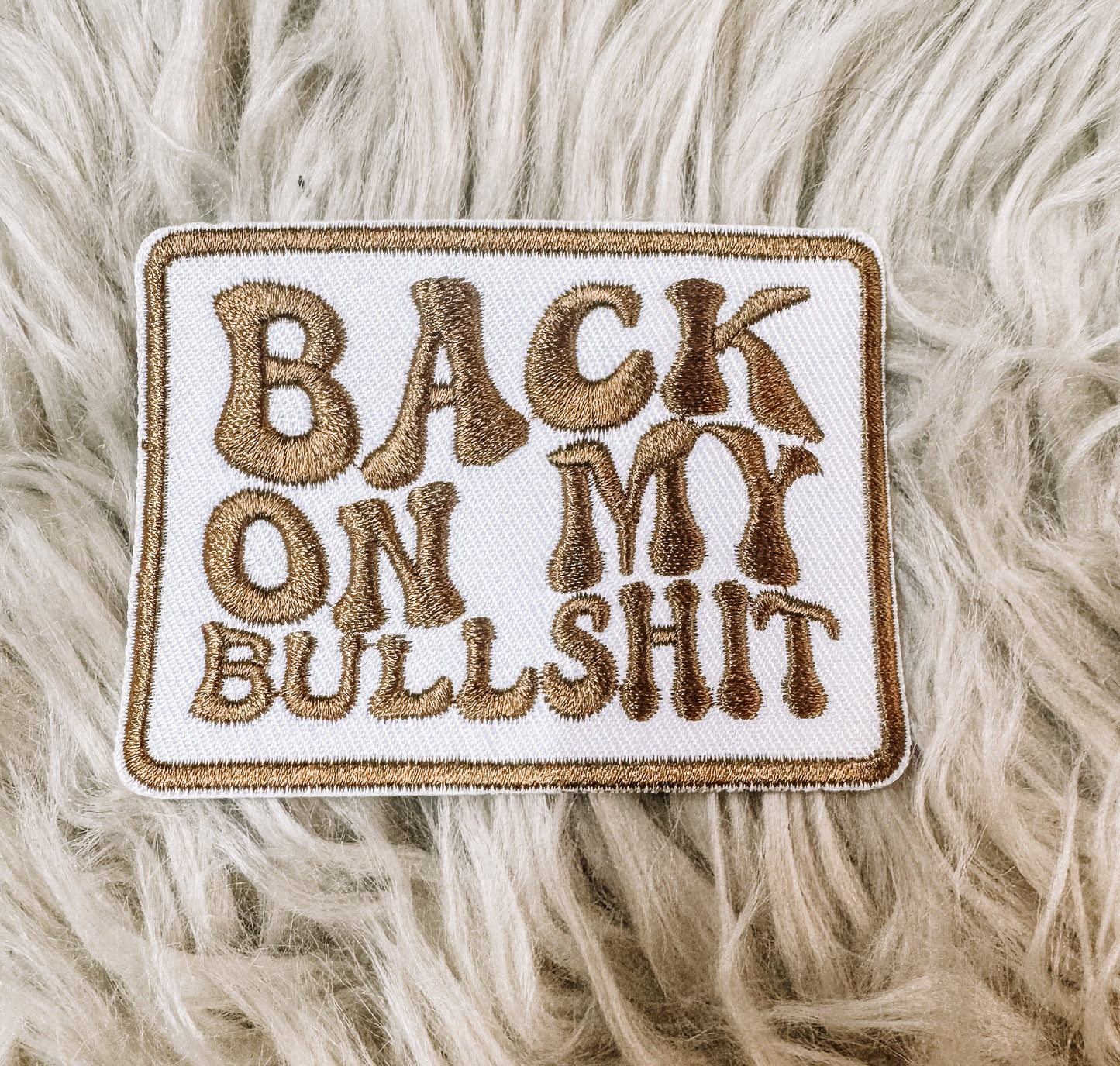Back on my Bull Hat/Pocket Patch
