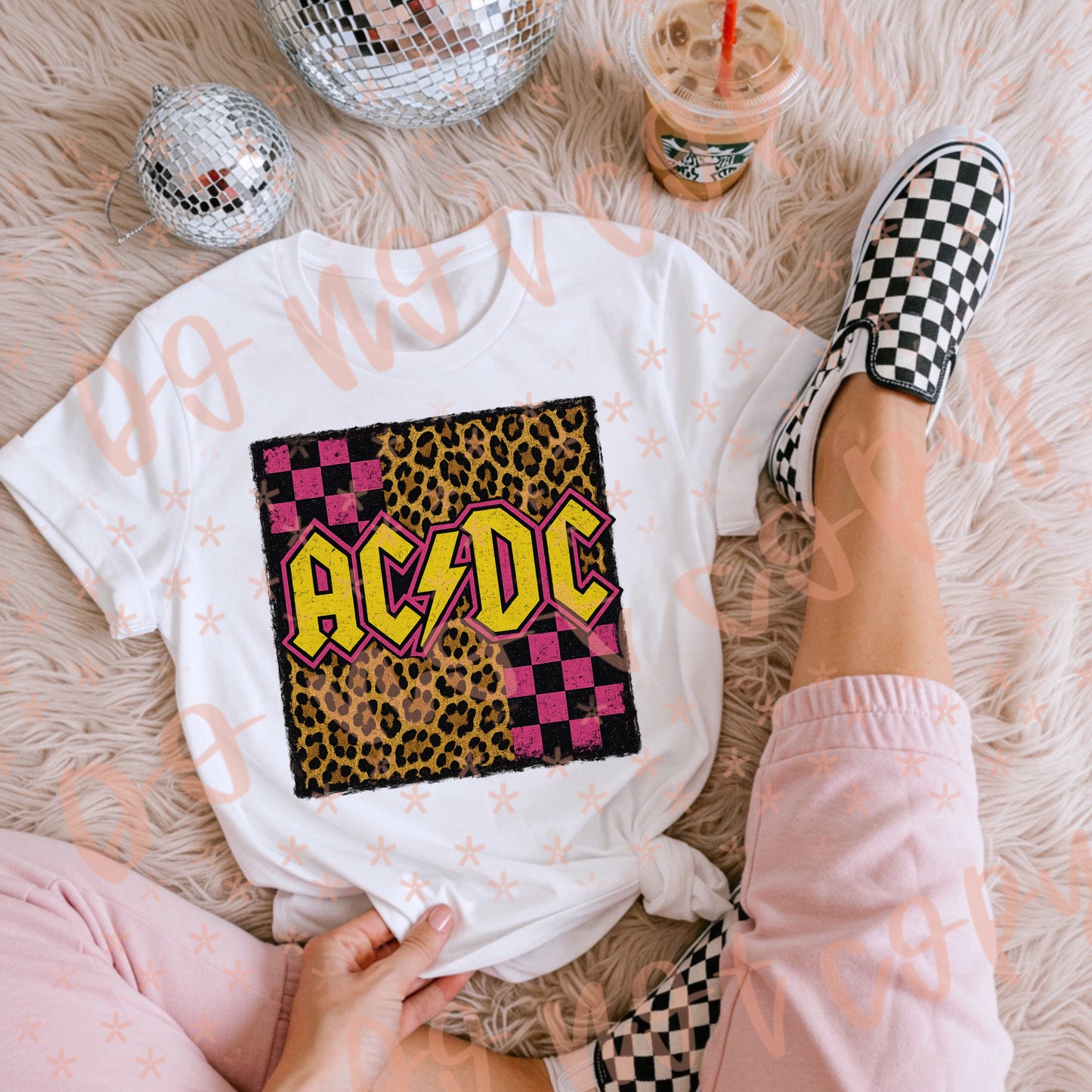 ACD Leopard Checkered DTF Transfer