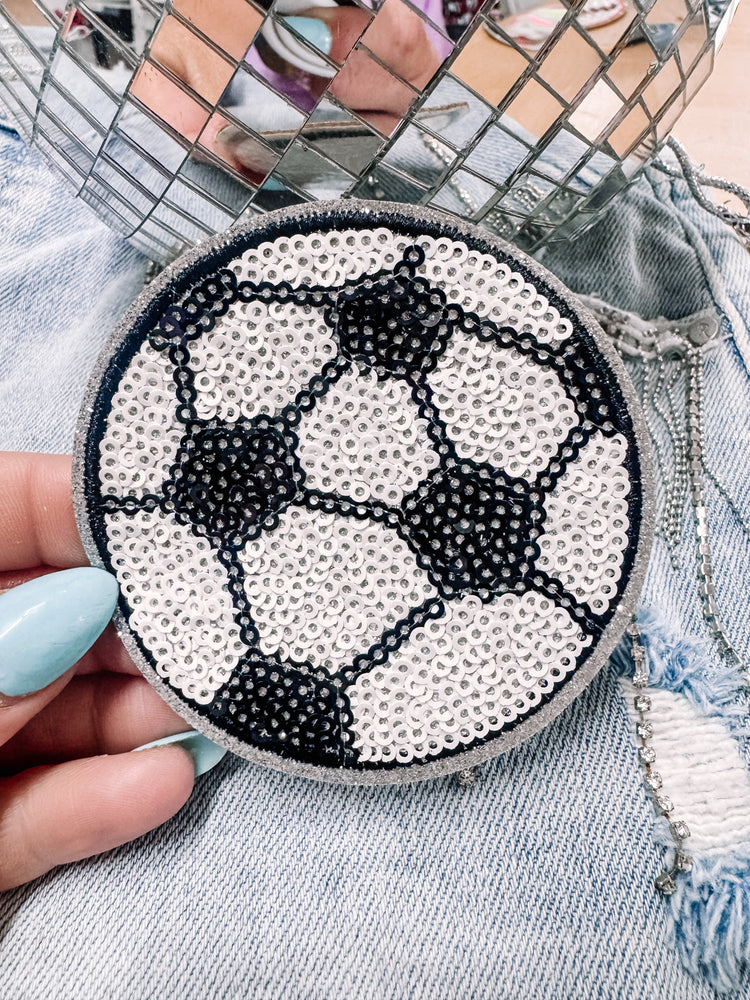 Sequin Soccer Hat/Pocket Patch