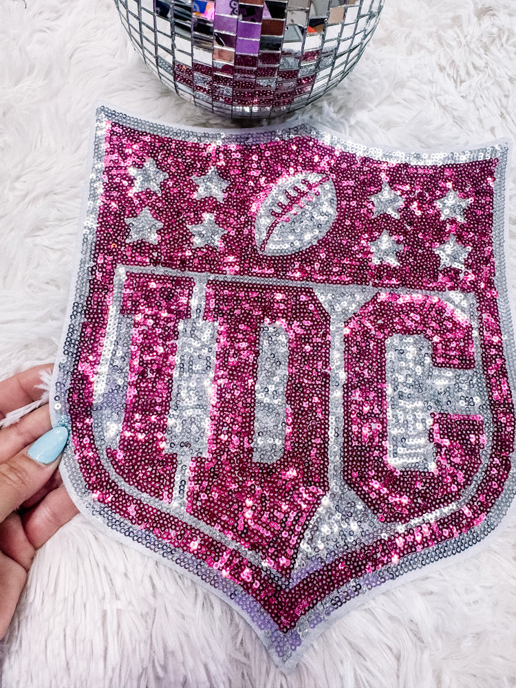 IDC Sequin Chenille Patch