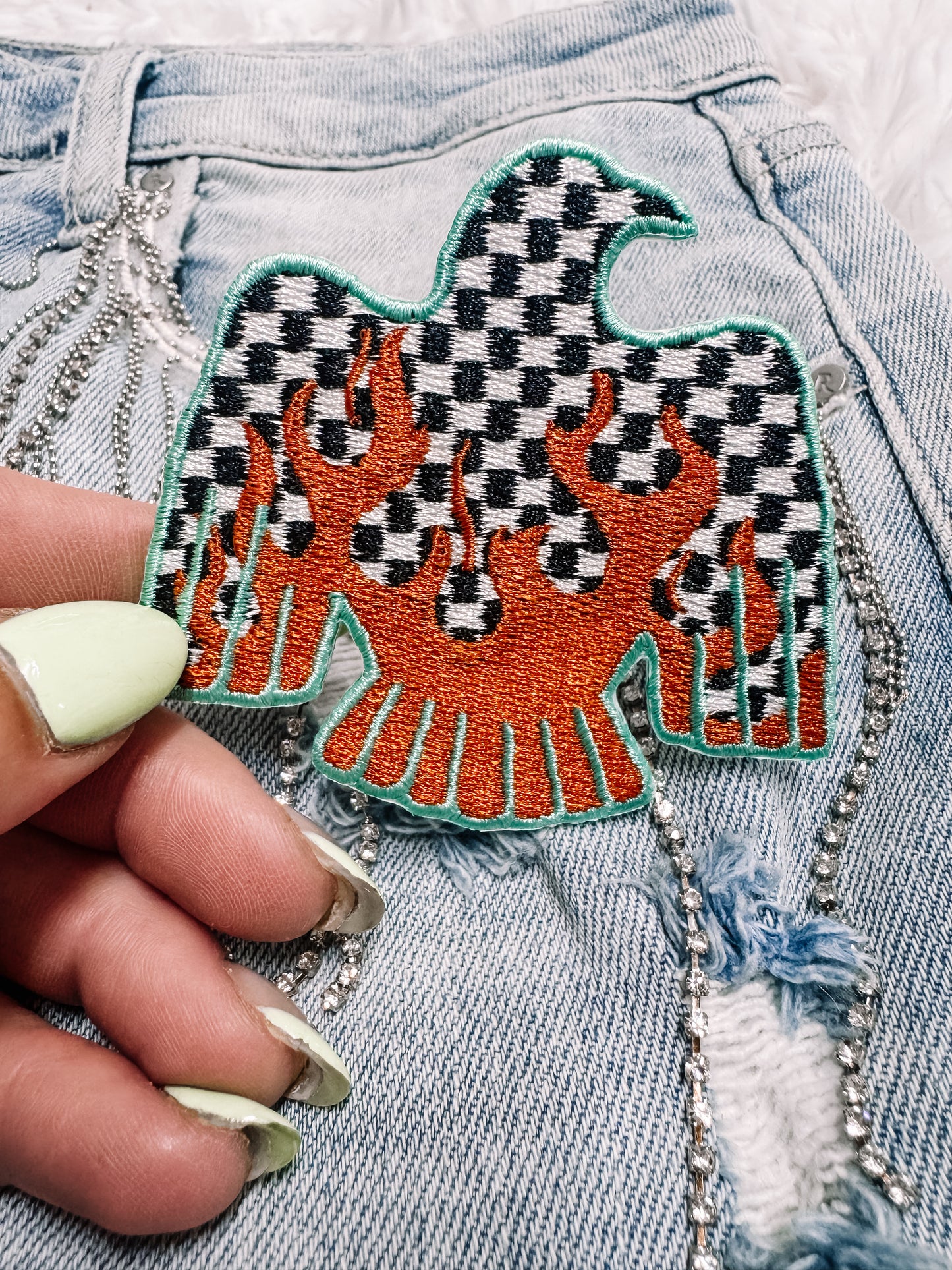 Fire Thunderbird Hat/Pocket Patch