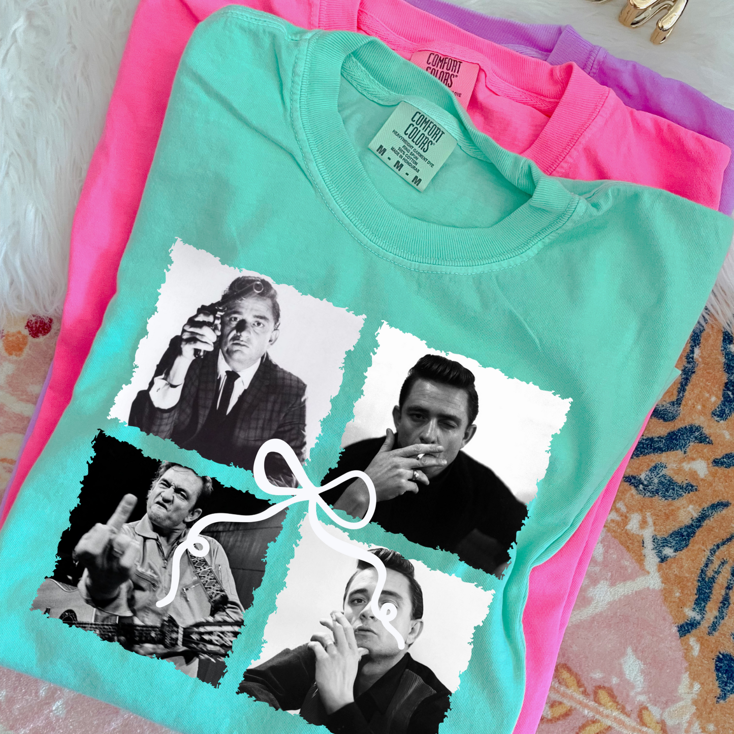 Coquette Johnny Cash DTF Transfer