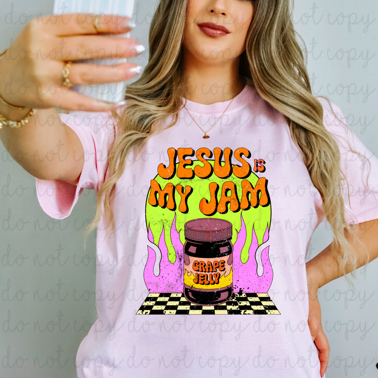 Jesus Is My Jam DTF Transfer