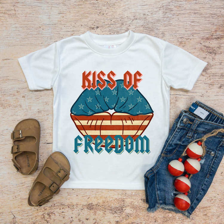 Kiss Of Freedom DTF Transfer