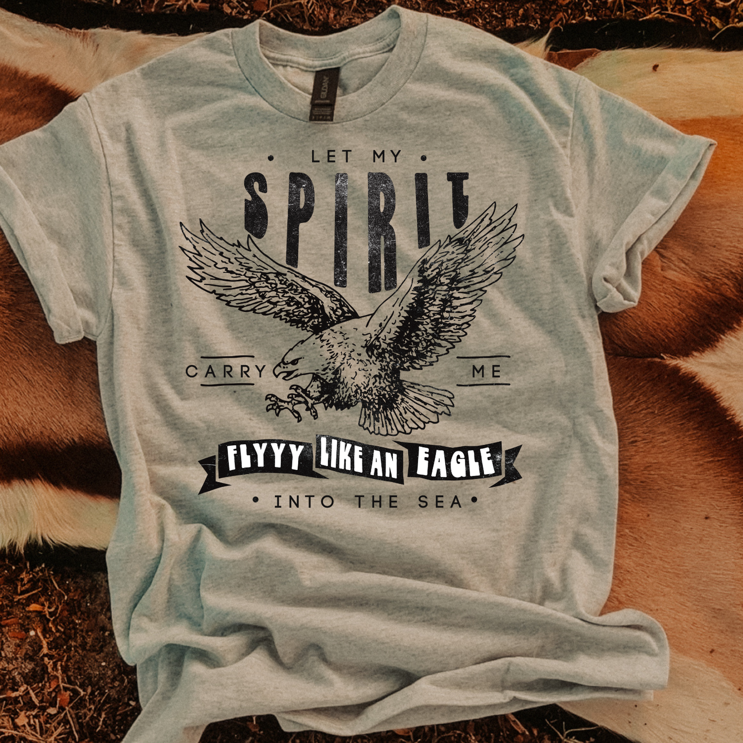 Let My Spirit Carry Me DTF Transfer