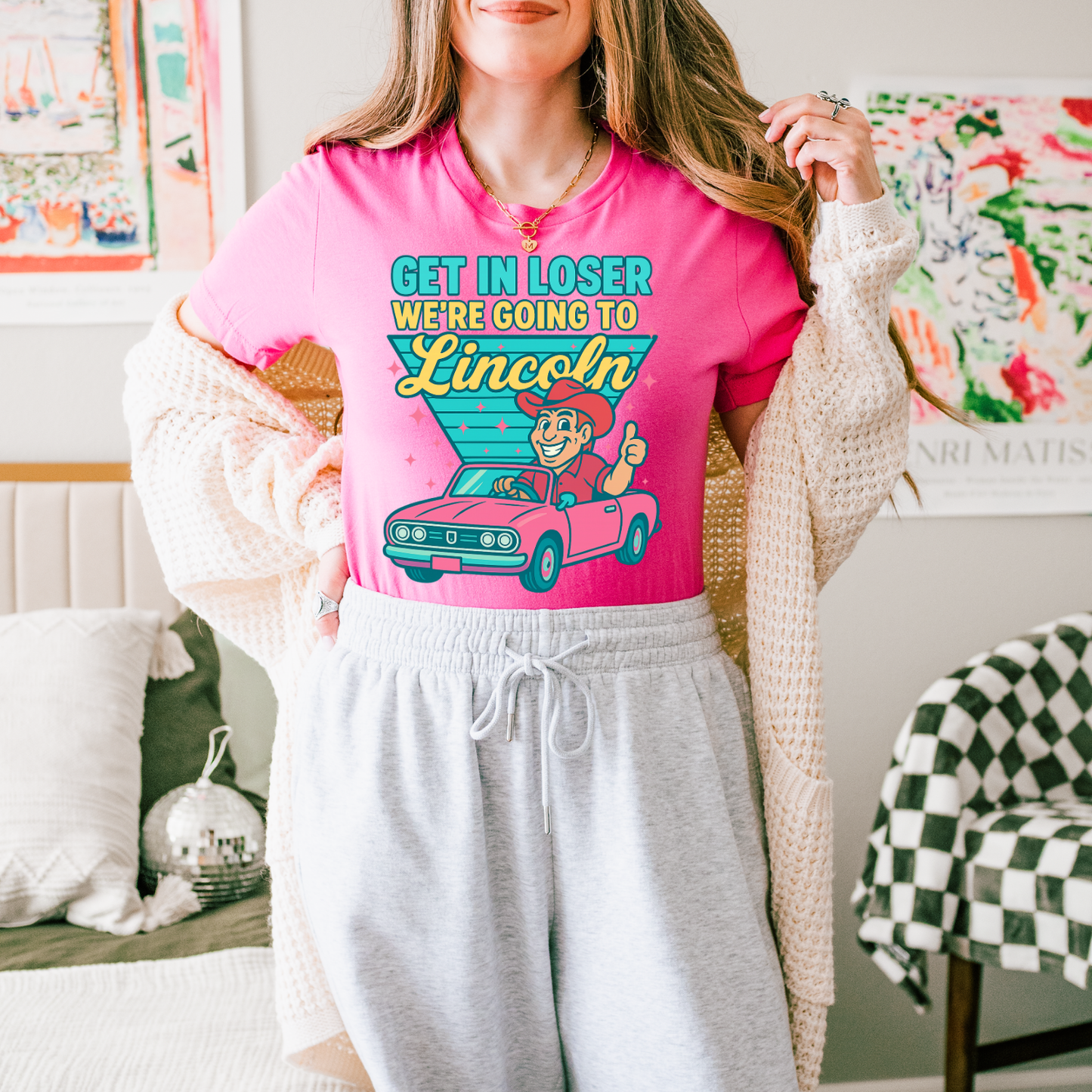 We're Going To Lincoln DTF Transfer