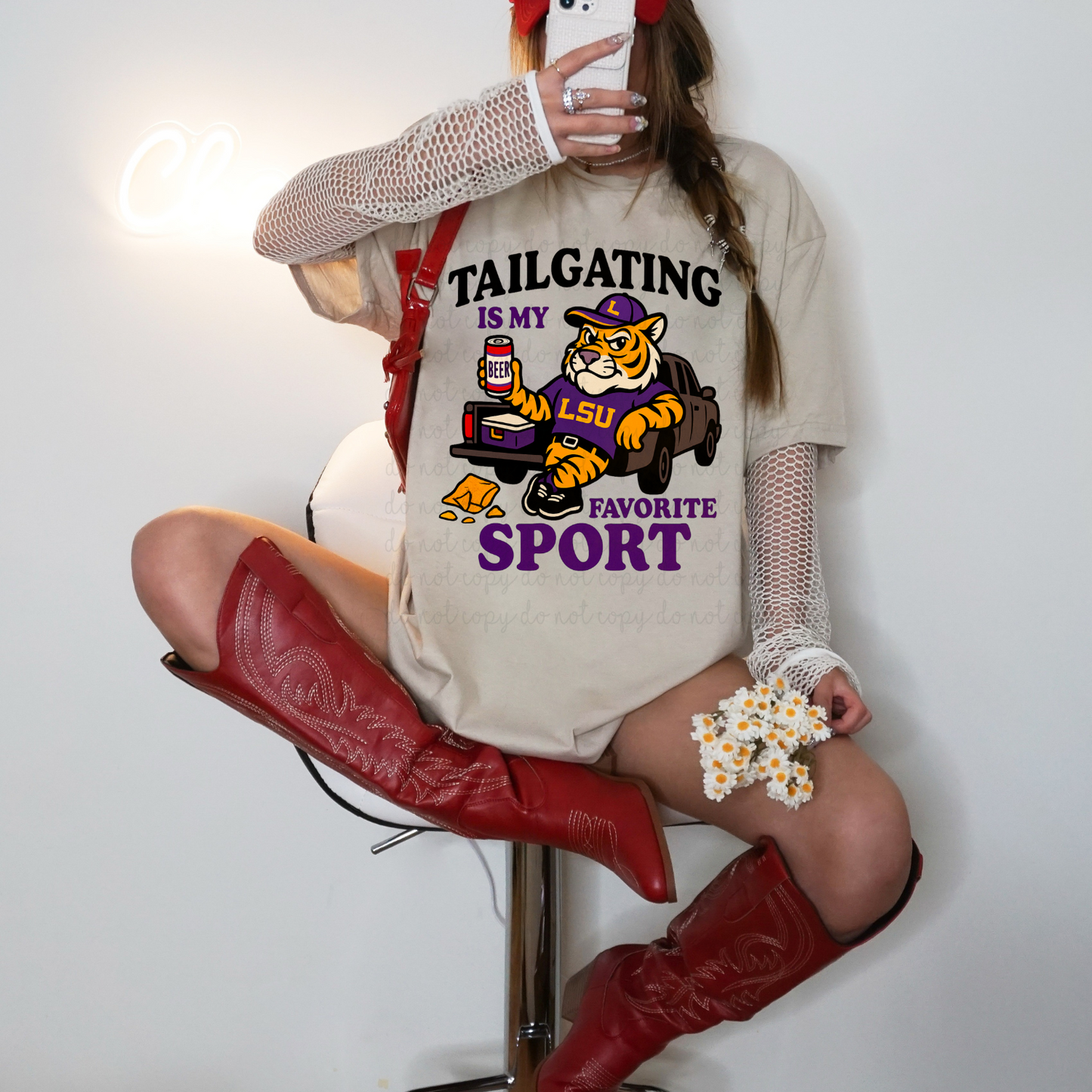LSU Tigers Tailgating DTF Transfer