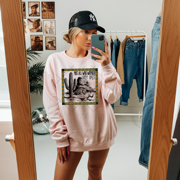 Not All Who Wander PNG Digital Download