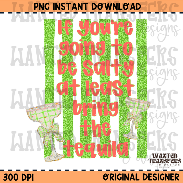 Salty Tequila Summer PNG Digital Download