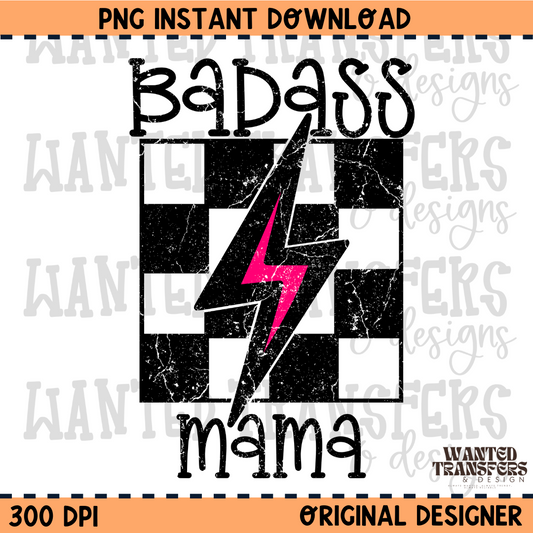 Badass Mama PNG Digital Download